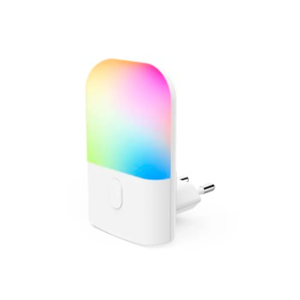 Hama LED-Nachtlicht "Color" für Steckdose, Dämmerungssensor, Farbwechsel, RGB