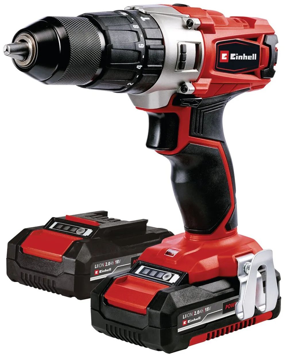 Einhell TE-CD 18/2 Li-i +64 (2x2,0 Ah)
