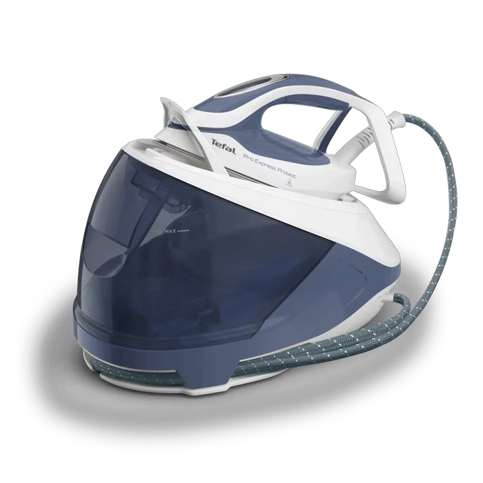 Tefal GV9225 Dampfbügelstation Pro Express Protect - Blaugrau/Weiß