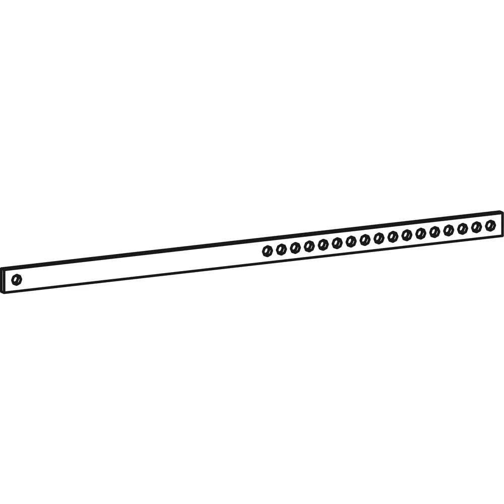 HAUTAU ATRIUM HS Verbindungsstange flach, Gr. 323, FFB 2501-3235, Stahl