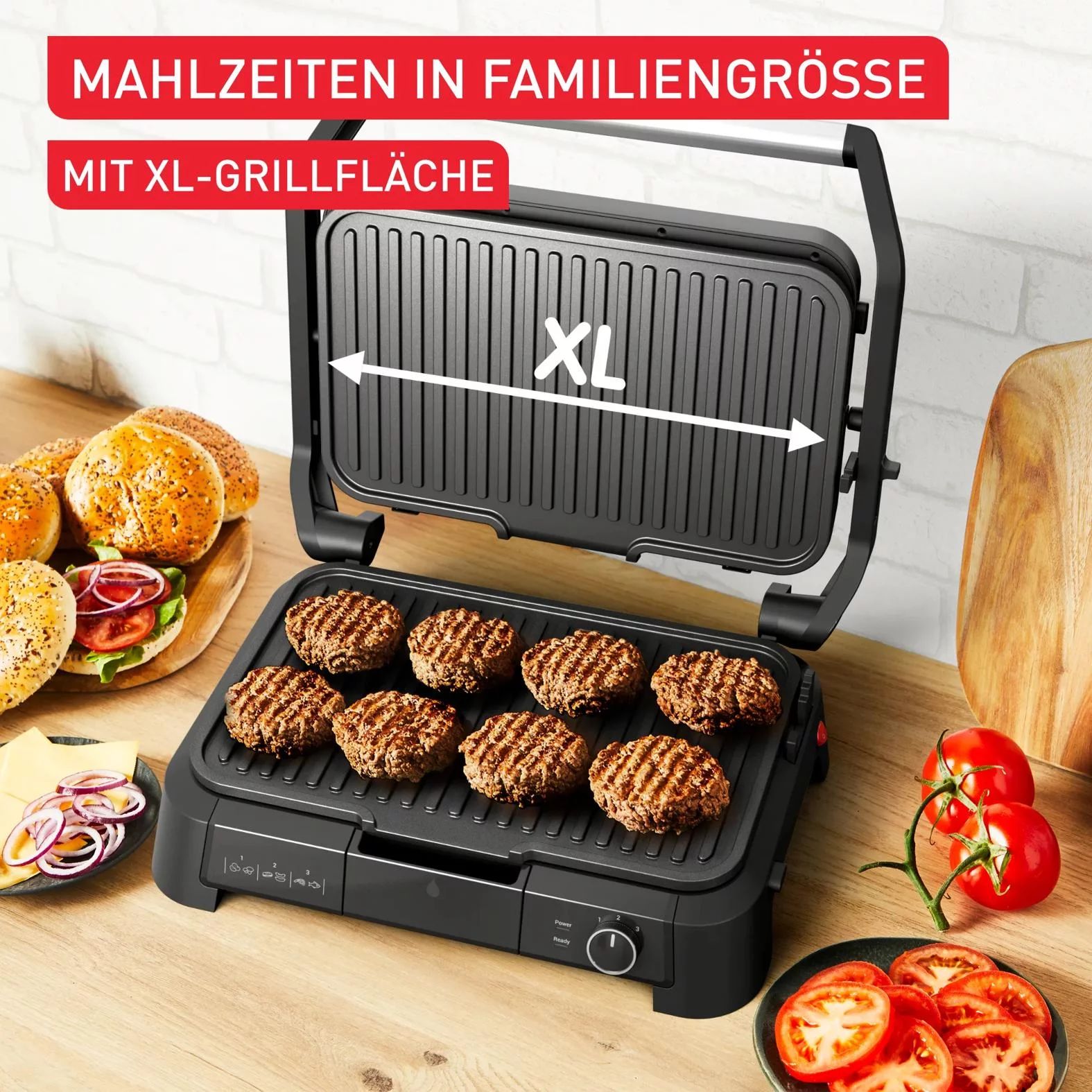 Tefal GC520D Kontaktgrill SuperGrill XL