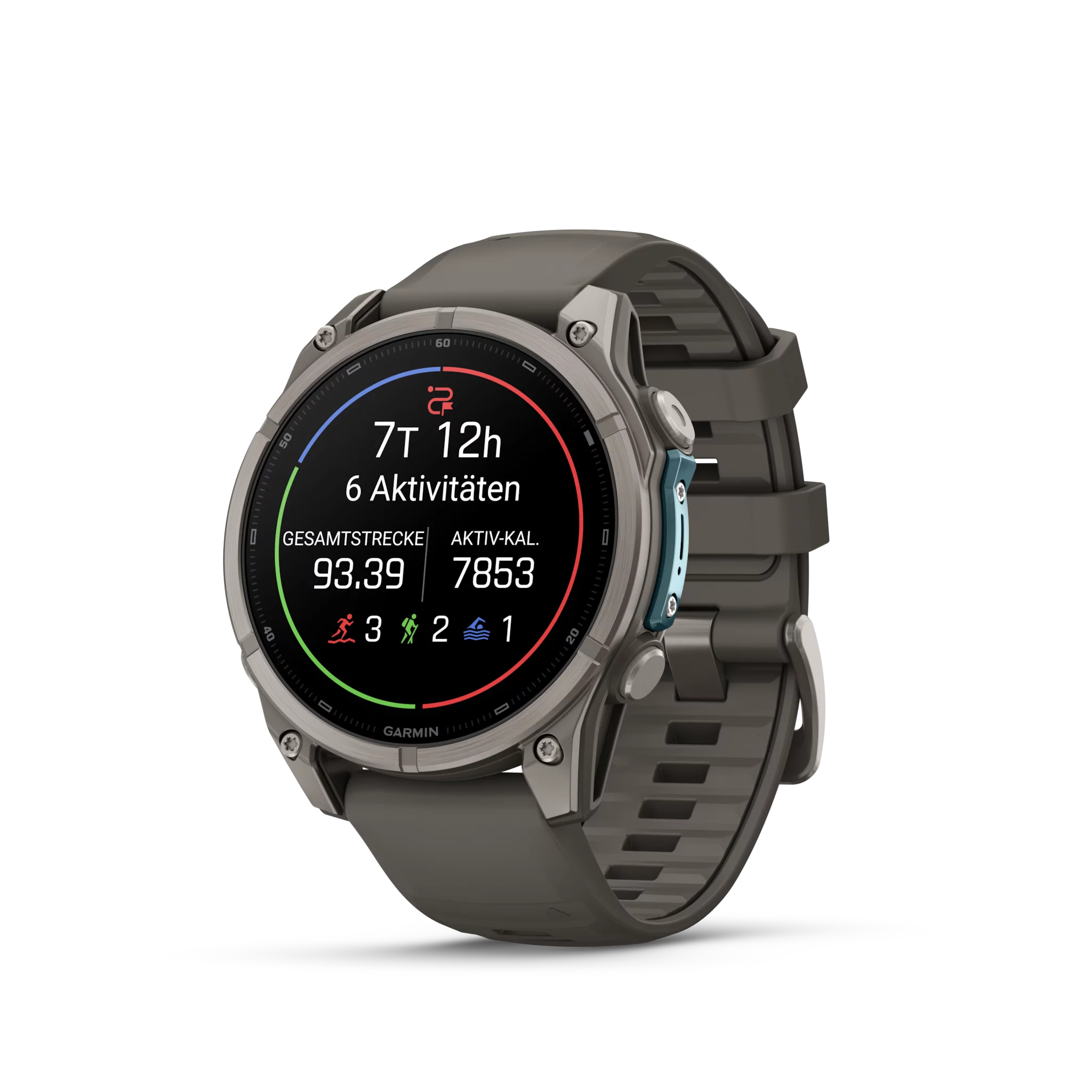 Garmin fēnix 9, 47mm Kieselgrau/Titan
