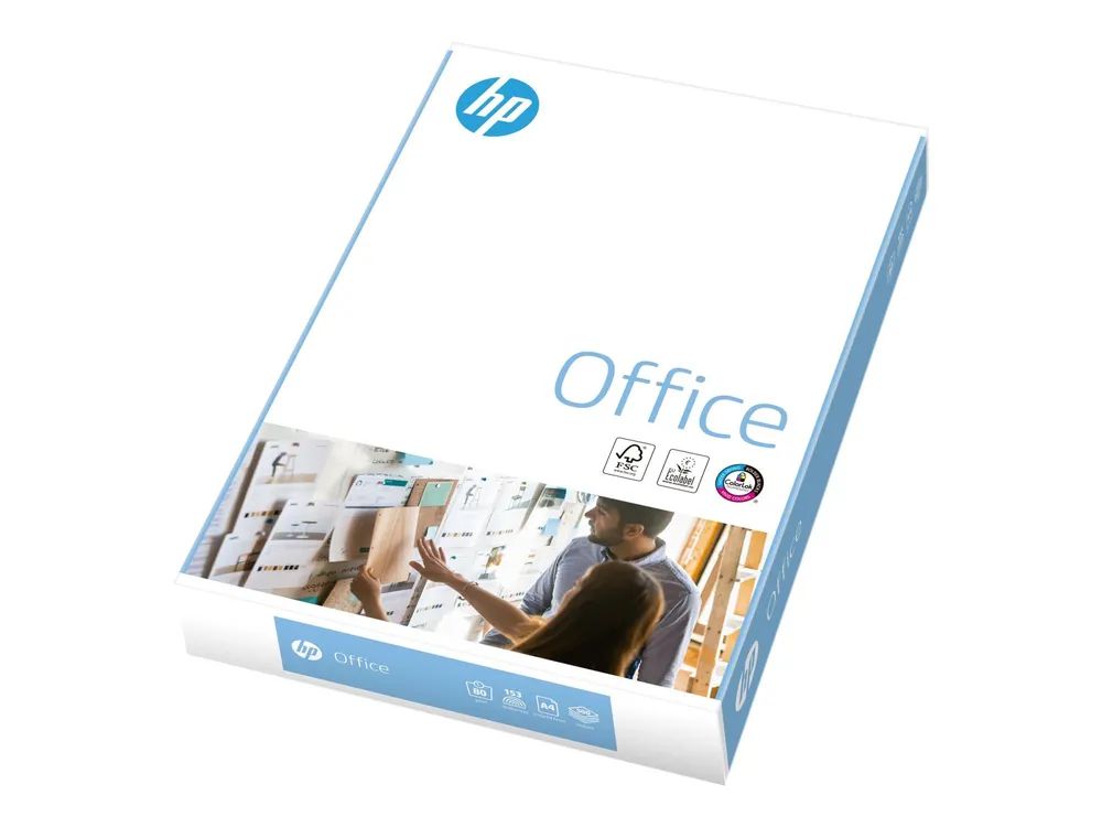 HP Office - 106 Mikron - A4 (210 x 297 mm) - 80 g/m² - 2500 Blatt Normalpapier (Packung mit 5)
