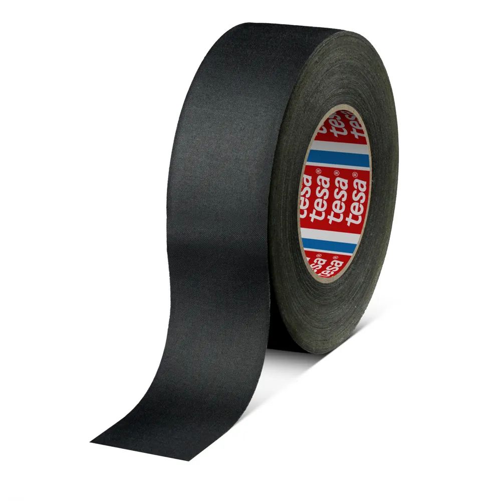 tesa® Gewebeband 4541 Schwarz 50 m x 50 mm – professionell & robust