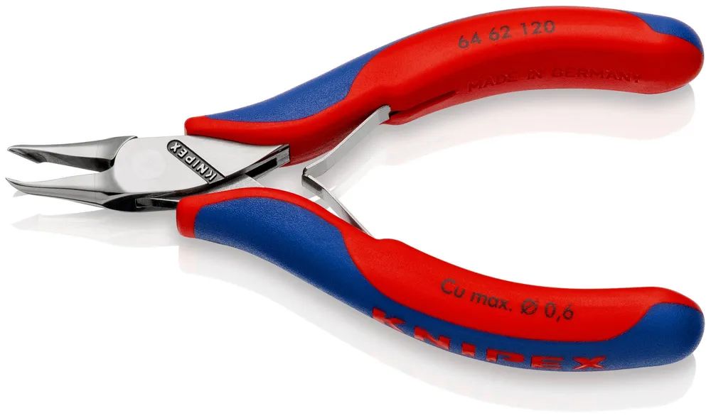 KNIPEX Elektronik-Vornschneider mit Mehrkomponenten-Hüllen 120 mm