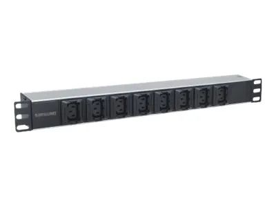 Intellinet 19" 1U Rackmount Anti-Shedding 8-Output C13 Power Distribution Unit (PDU)