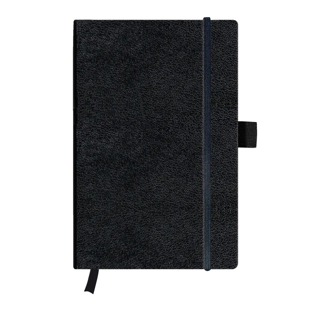 herlitz my.book Notizbuch Classic A5, 96 Seiten, liniert, schwarz