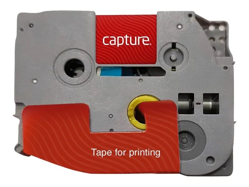 Capture Nylon - Schwarz auf Weiß - Rolle (1,2 cm x 8 m)