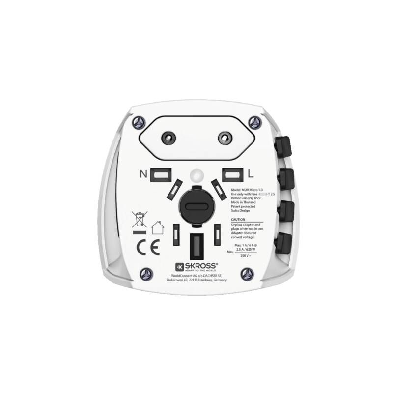 Hama 223476 WELTREISESTECKER MUV MICRO