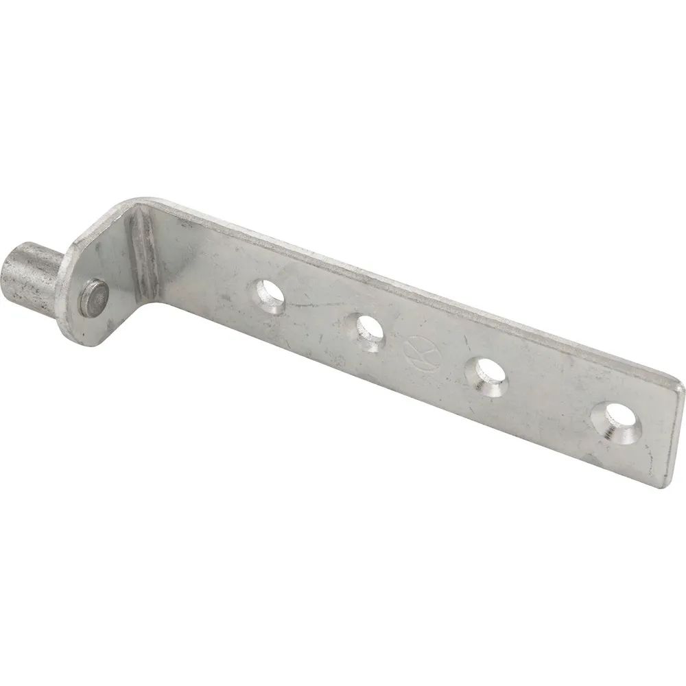 JUNIE Drehlager gerade 93 x 20 mm, Zapfen ø 10 mm x 12 mm, Stahl blau verzinkt
