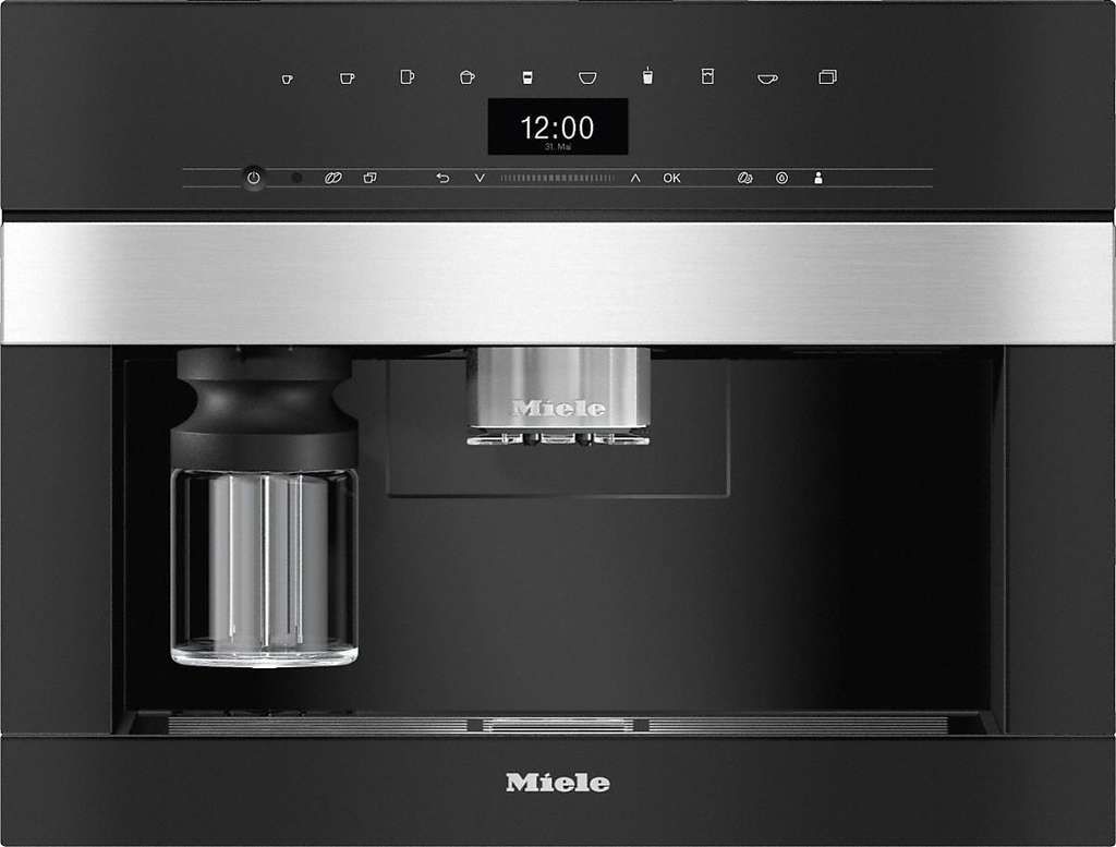 Miele Einbau-Kaffeevollautomat CVA 7445 Edelstahl/CleanSteel