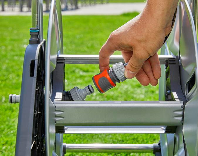 Gardena Schlauchwagen CleverRoll M Metall