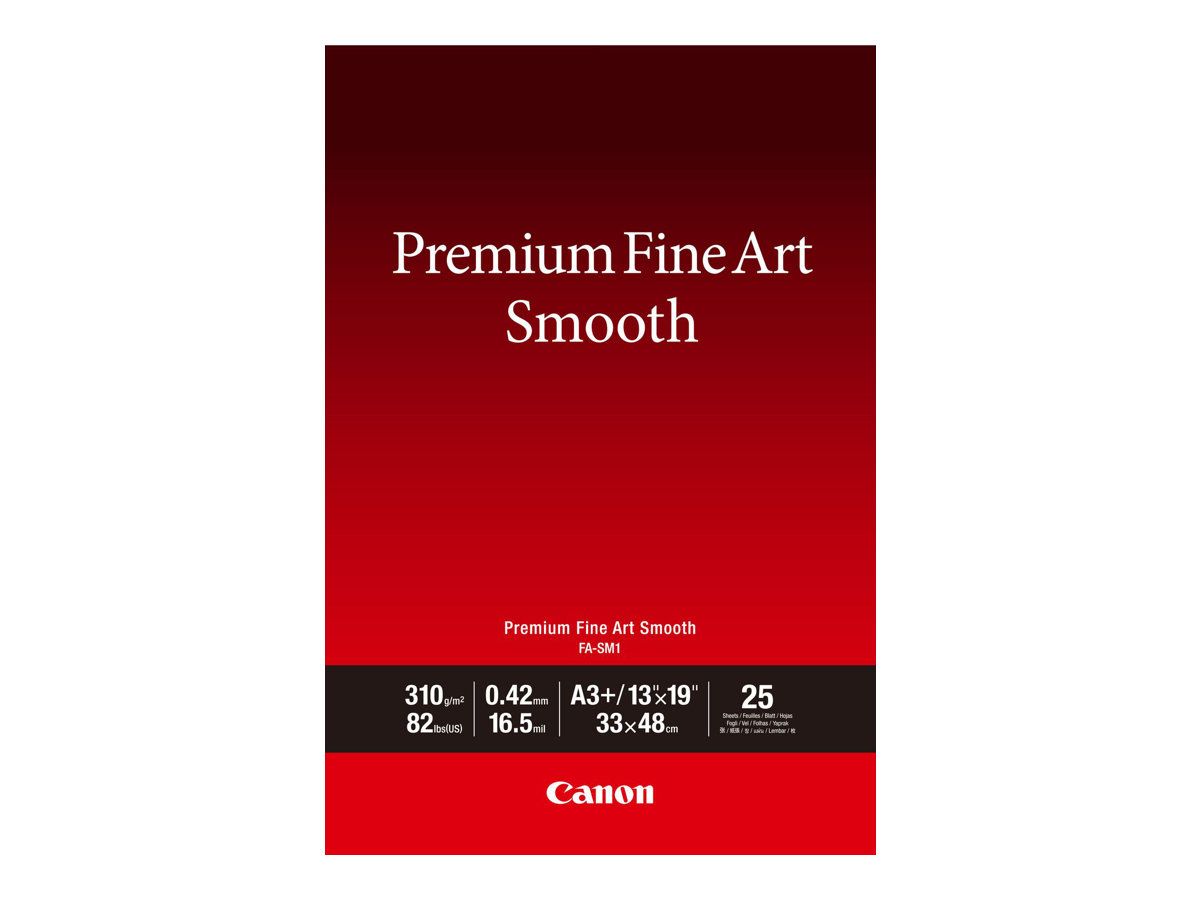 Canon Premium Fine Art Smooth FA-SM1 - Seidig - 16,5 mil - A3 Plus (330,2 x 482,6 mm)