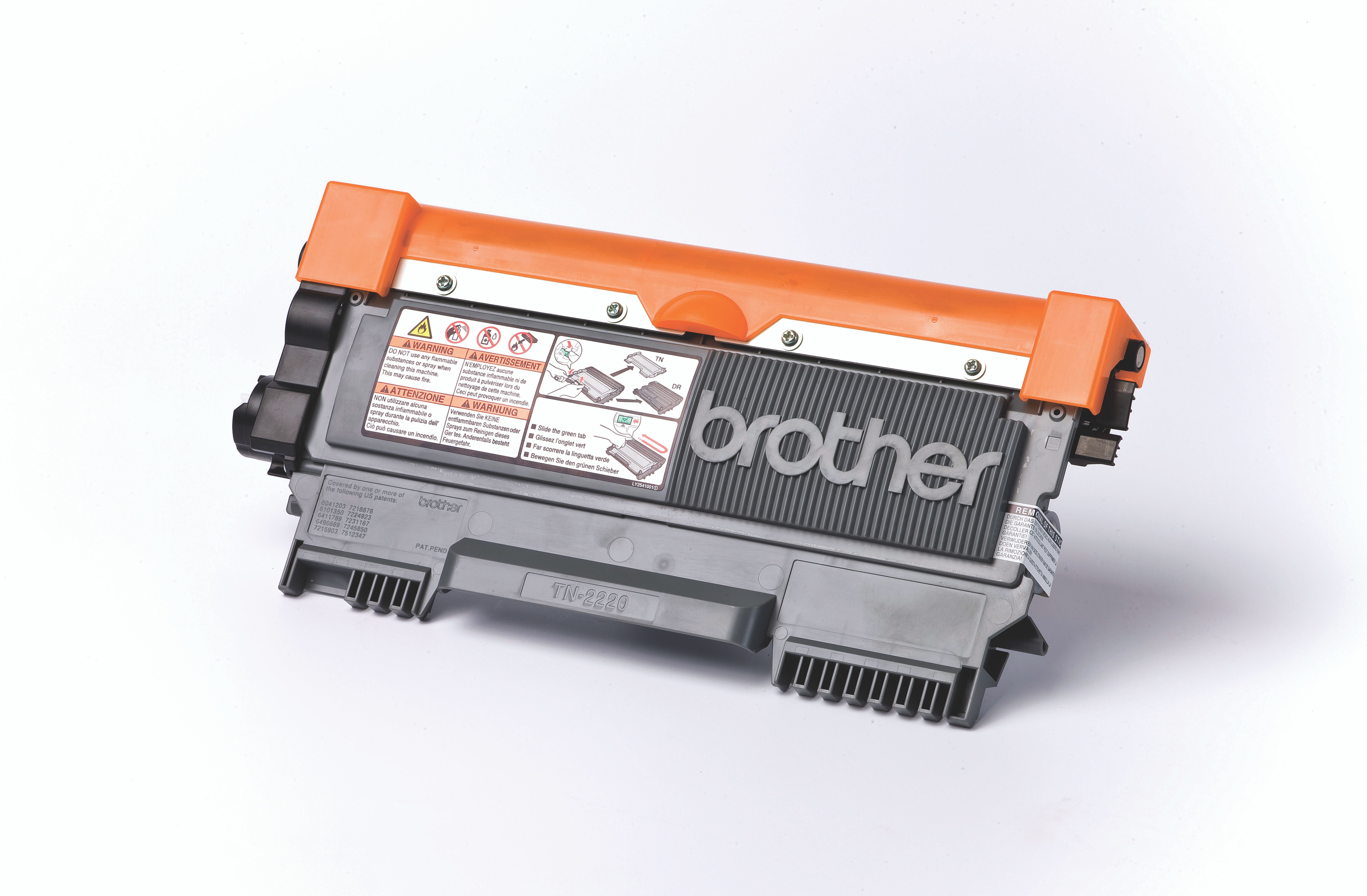 Brother TN2220 - Schwarz - original - Tonerpatrone