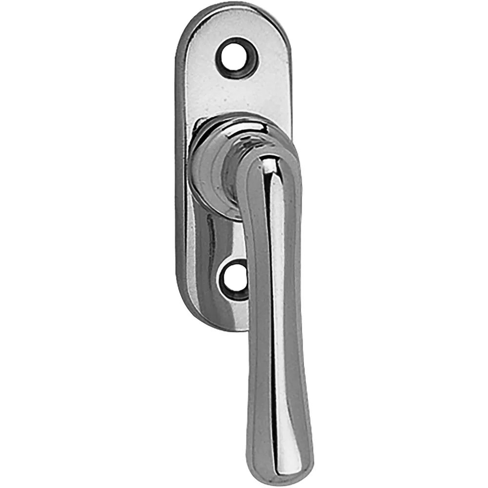 MARCHESI Fenstergriff ELEGANT - sichtbar geschraubt, 7x35, Messing verchromt