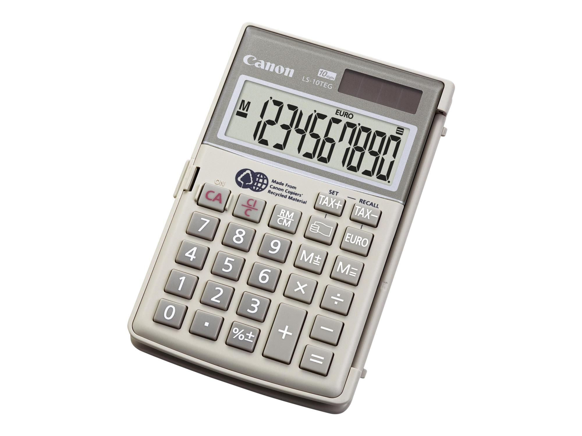 Canon LS-10TEG - Taschenrechner - 10 Stellen