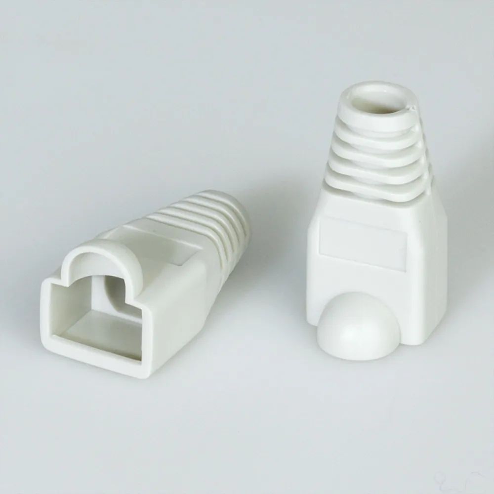 ROLINE Knickschutztülle grau, für RJ-45, 10 Stck