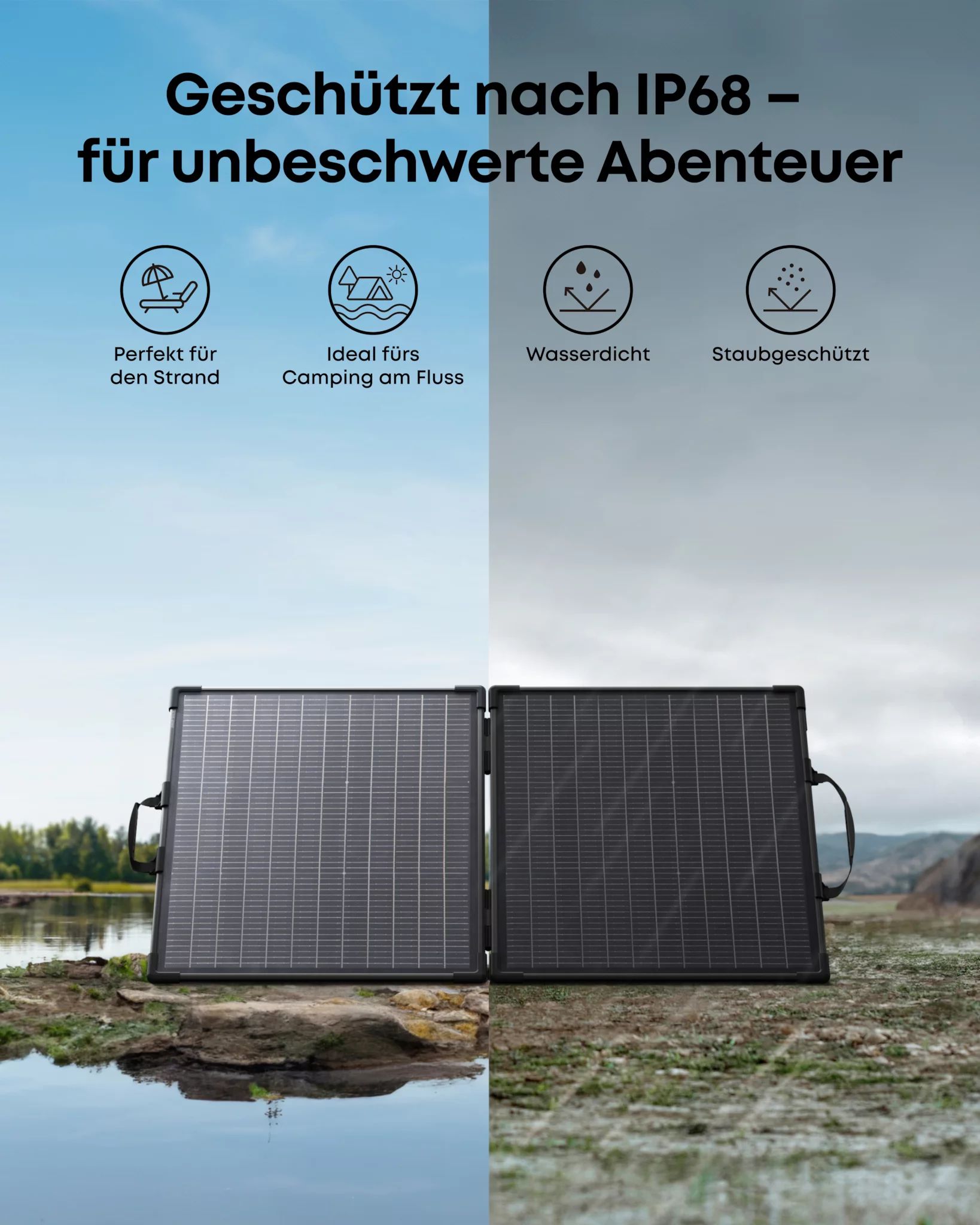Anker SOLIX PS100 Bifacial Portable Solar Panel