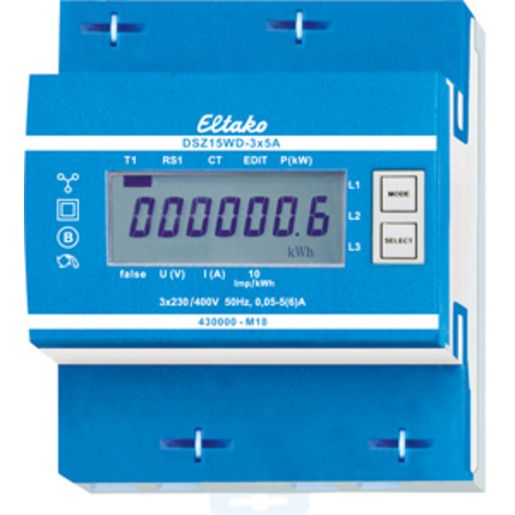 Eltako DREHSTROMZÄHLER WANDLER / ELTAKO DSZ15WD-3X5A MID 28305015