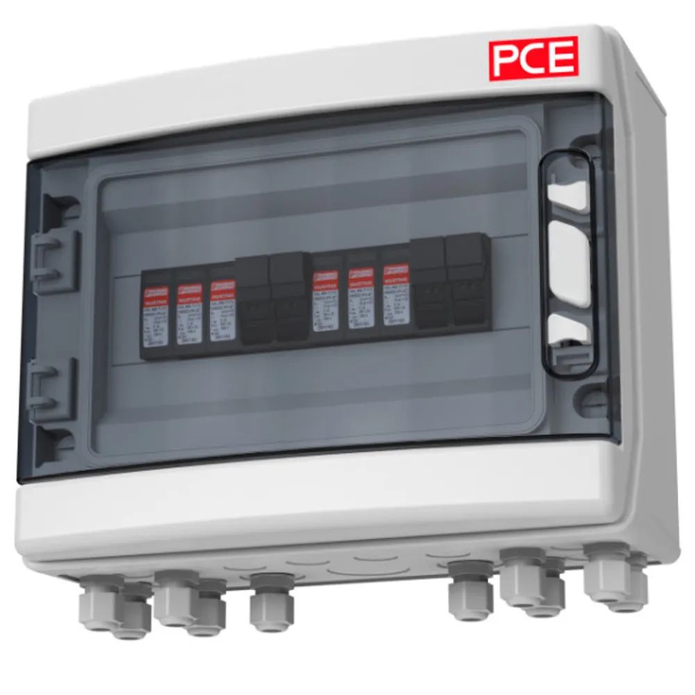 PC ELECTRIC GAK ÜSS T1/2 2MPP 1 String/MPP Verschr. IP54 m. Sicherung