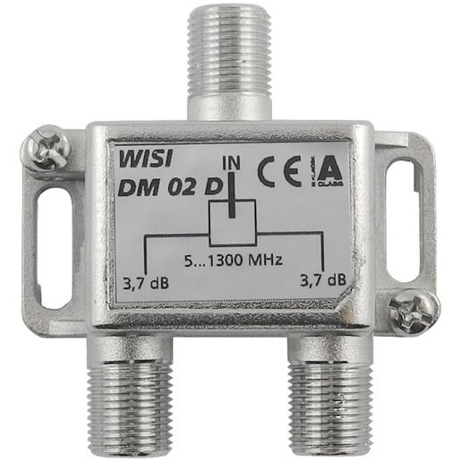 WISI VERTEILER FÜR KABEL TV 2-FACH / DM 02 D 002773