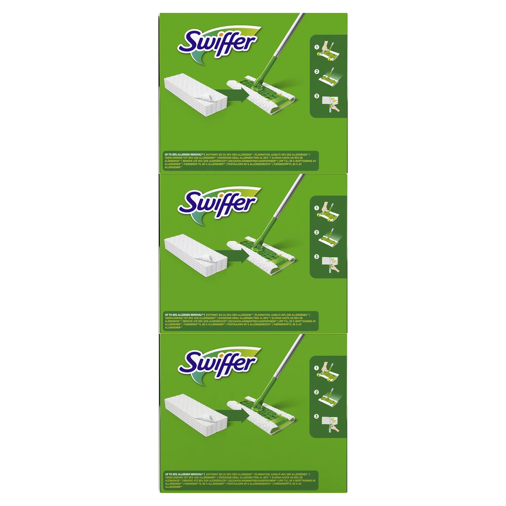 Swiffer Trocken Wischtücher Nachfüllpack, 90er