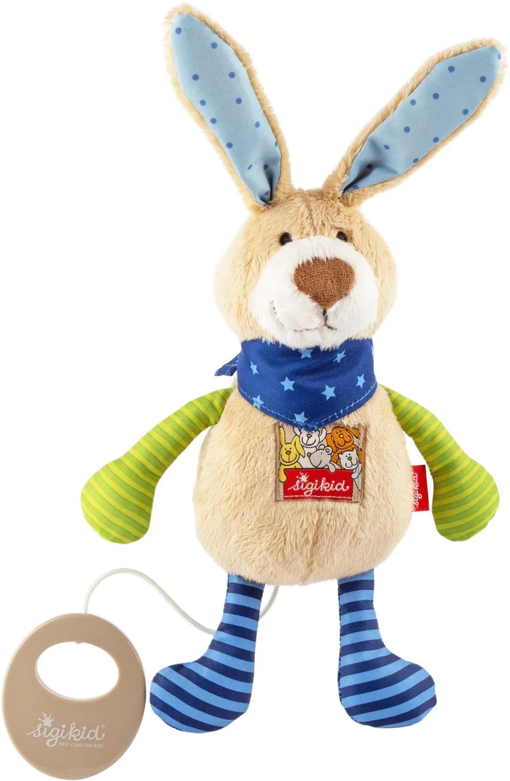 sigikid Spieluhr Hase blau, sigibaby