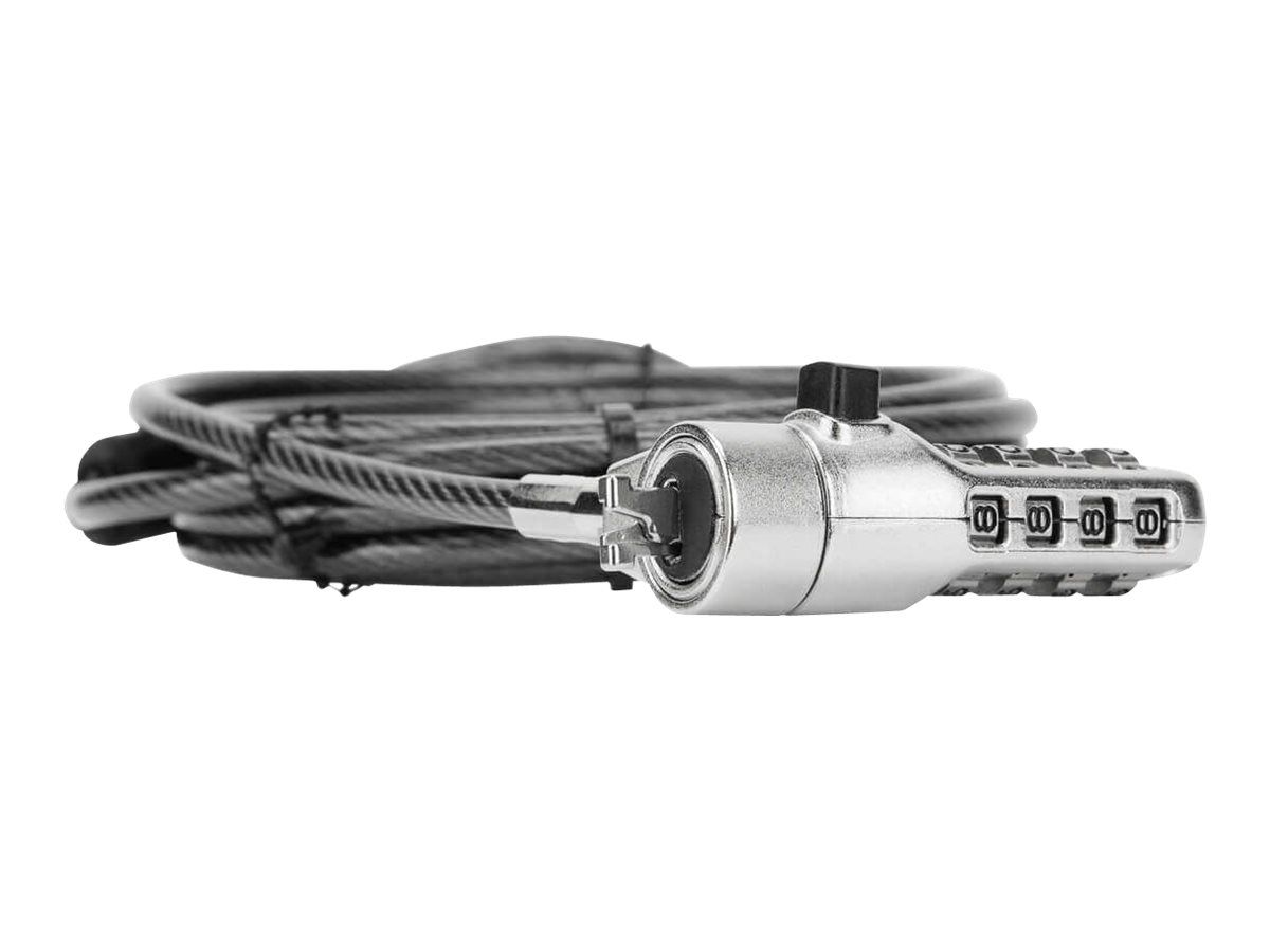 Targus Defcon Compact Combo Cable Lock - Sicherheitskabelschloss