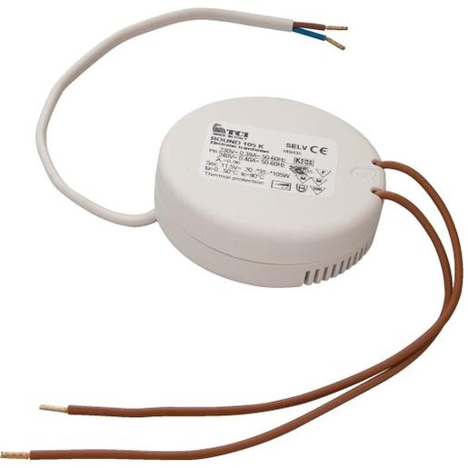 Molto Luce TRAFO ELEKTRON. 20-60W RUND WS / MOLTO ROUND 60 TRAFO-EL 24-119640