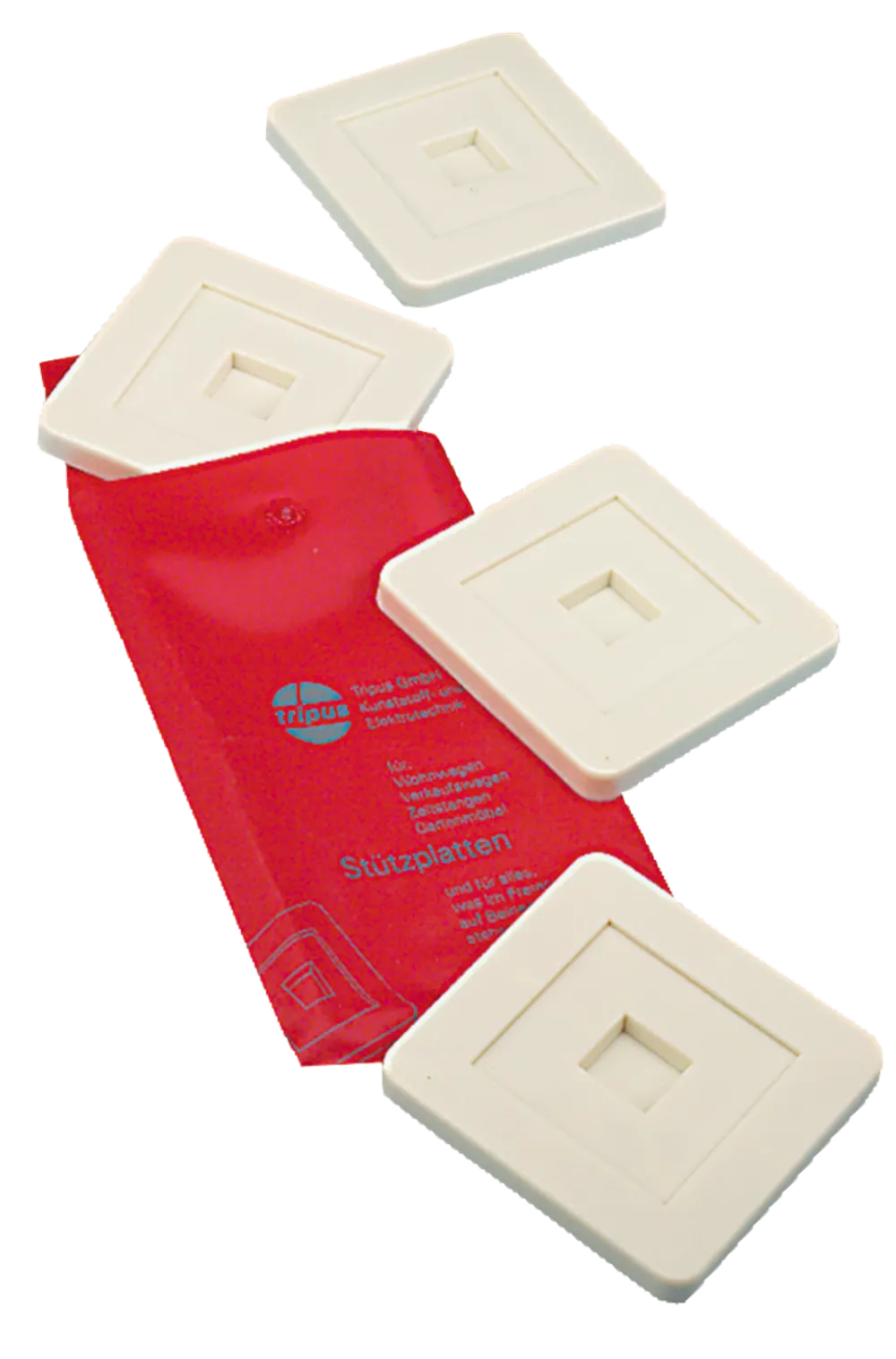 Tripus Stützplatten 4er-Set