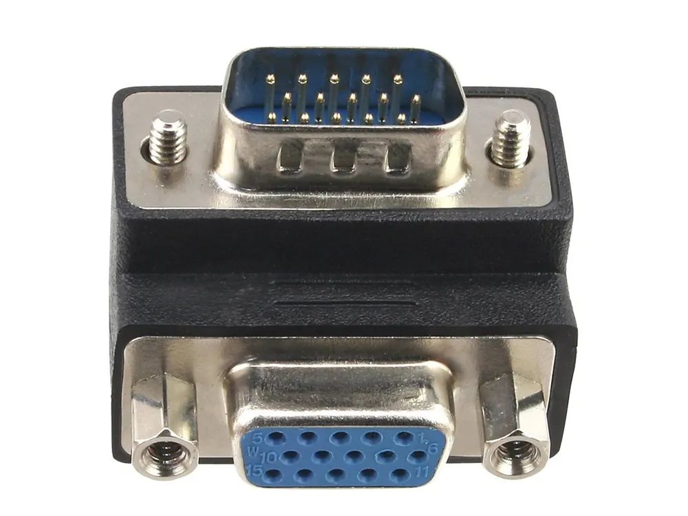 InLine VGA Adapter 90° Winkel 15pol Stecker/Buchse