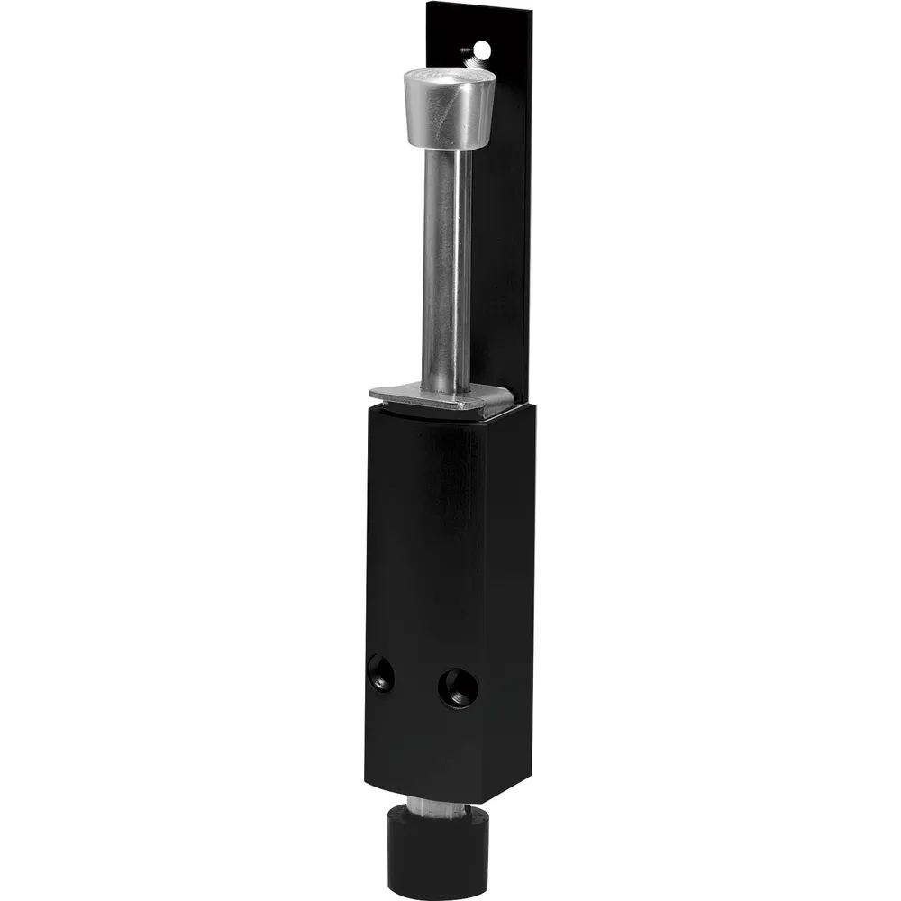 KWS Türfeststeller 1226 Hub 120 mm, 35 x 357 mm, Alu schwarz matt RAL9005