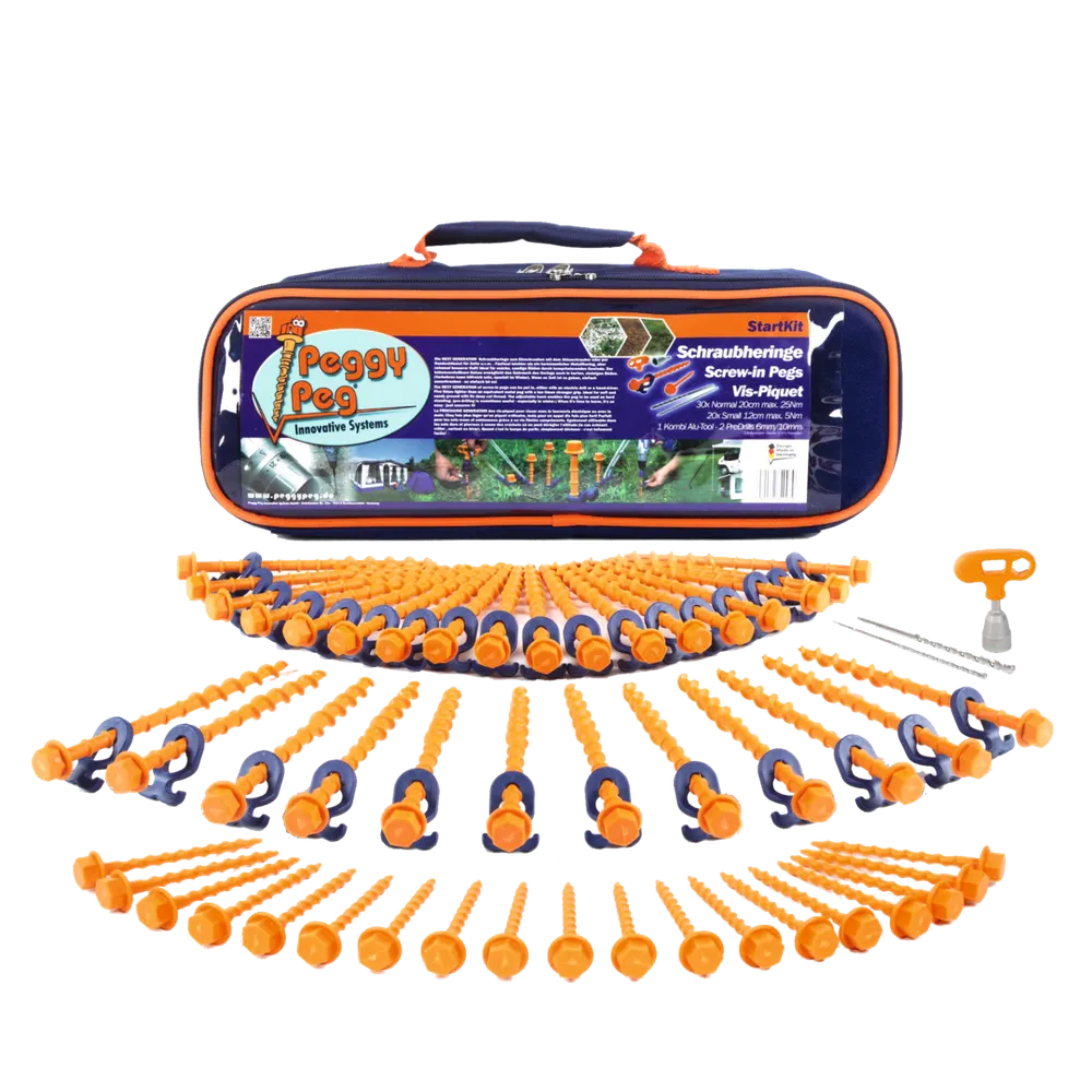 PeggyPeg PP-Schraubheringe Start-Kit