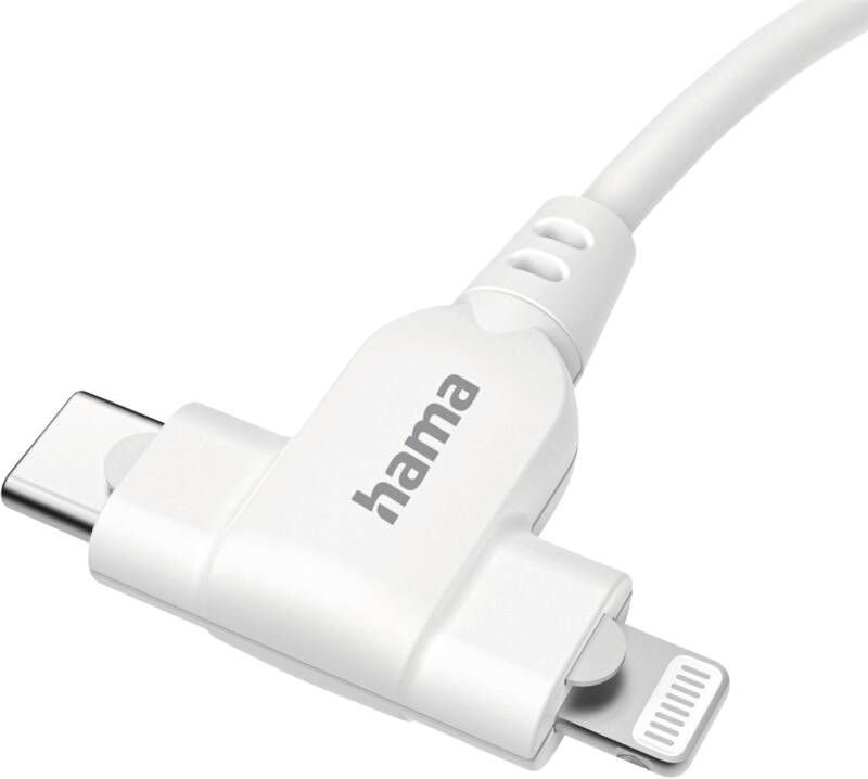 Hama 201722 2in1 USB-Kabel,USB-C auf C/LTG