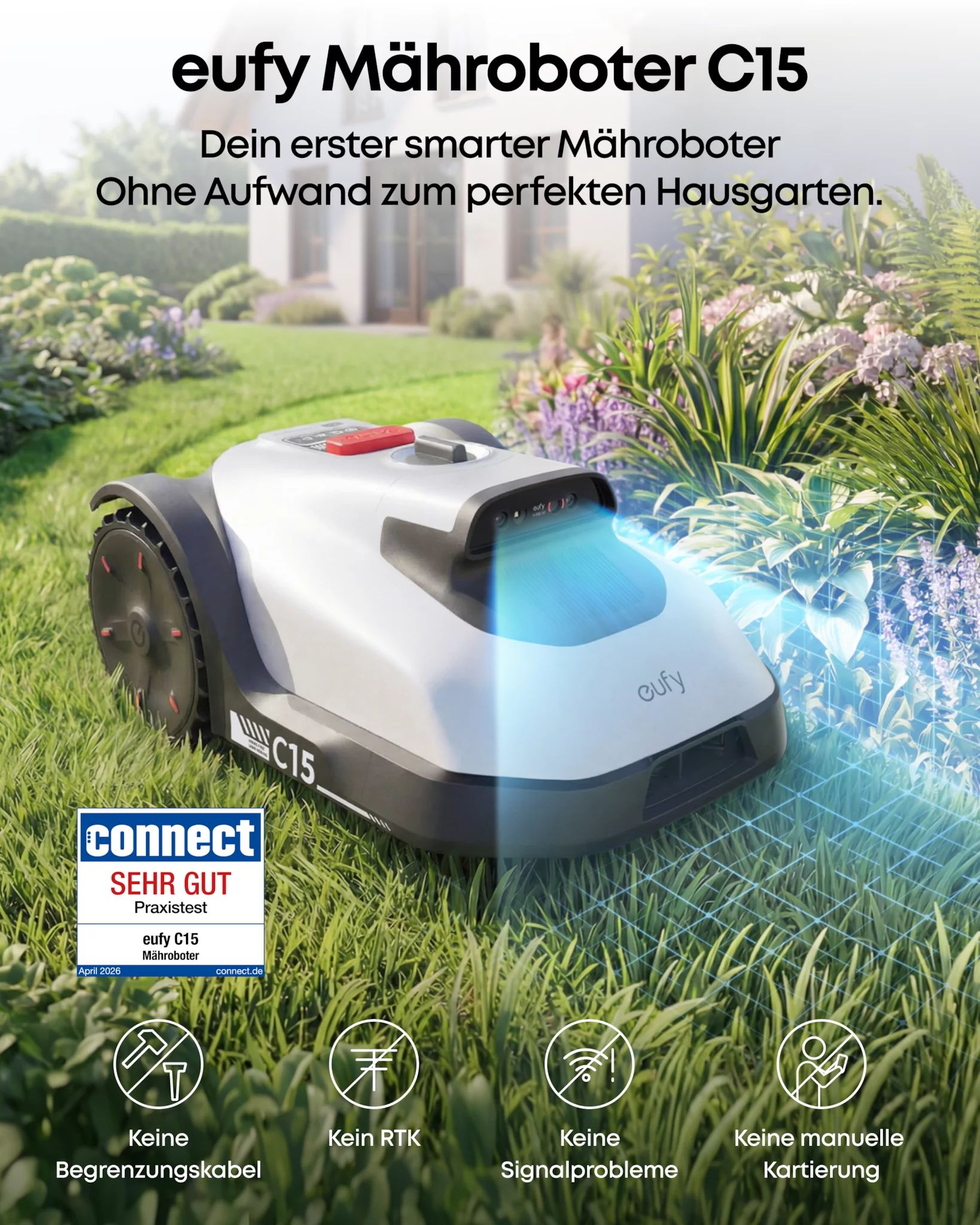 eufy Mähroboter C15 Standard