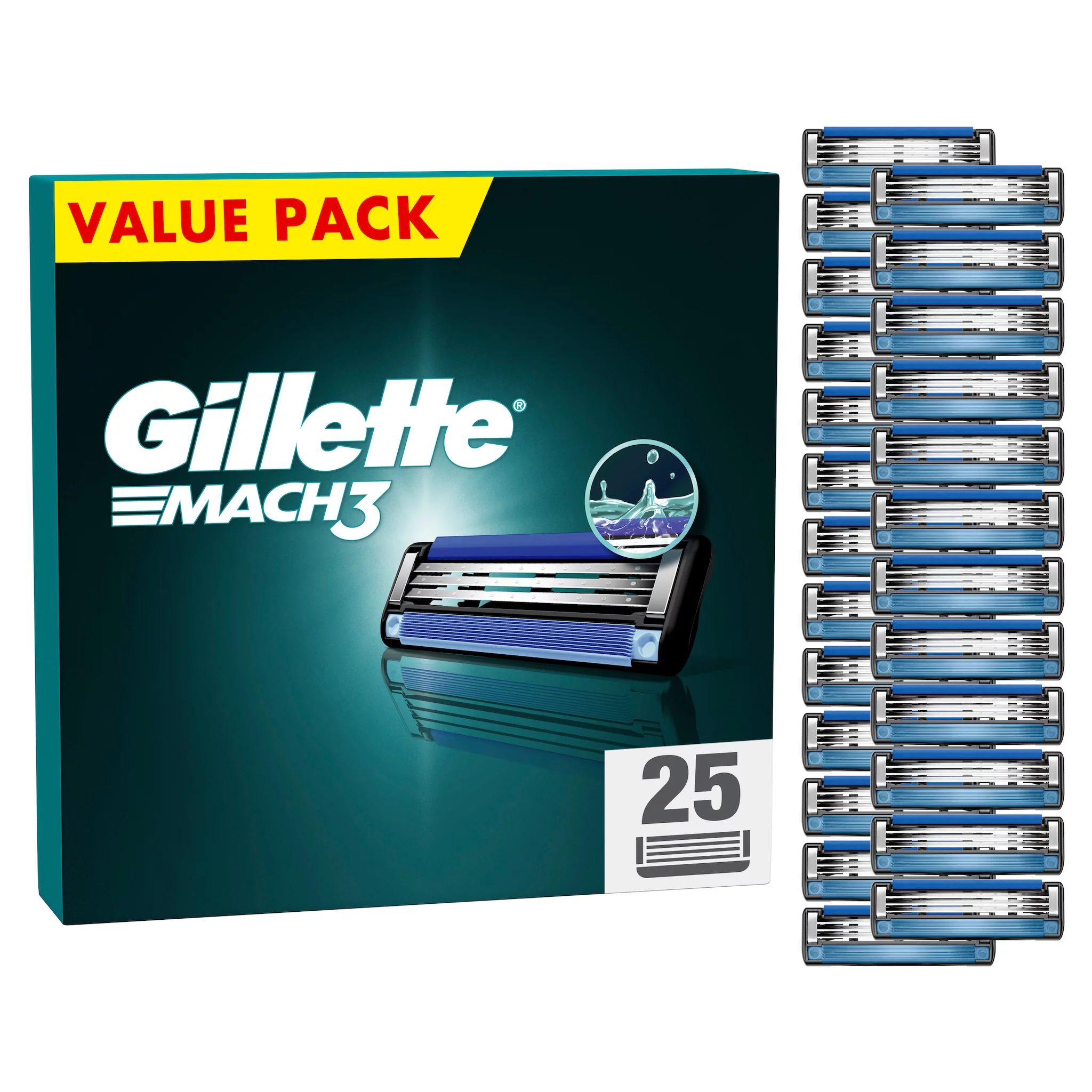 Gillette Mach3 Systemklingen 25er
