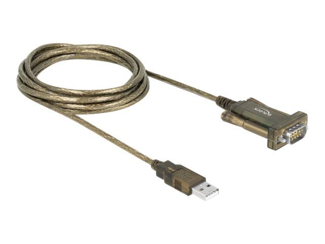 Delock Adapter USB 2.0 Type-A > 1 x Serial DB9 RS-232