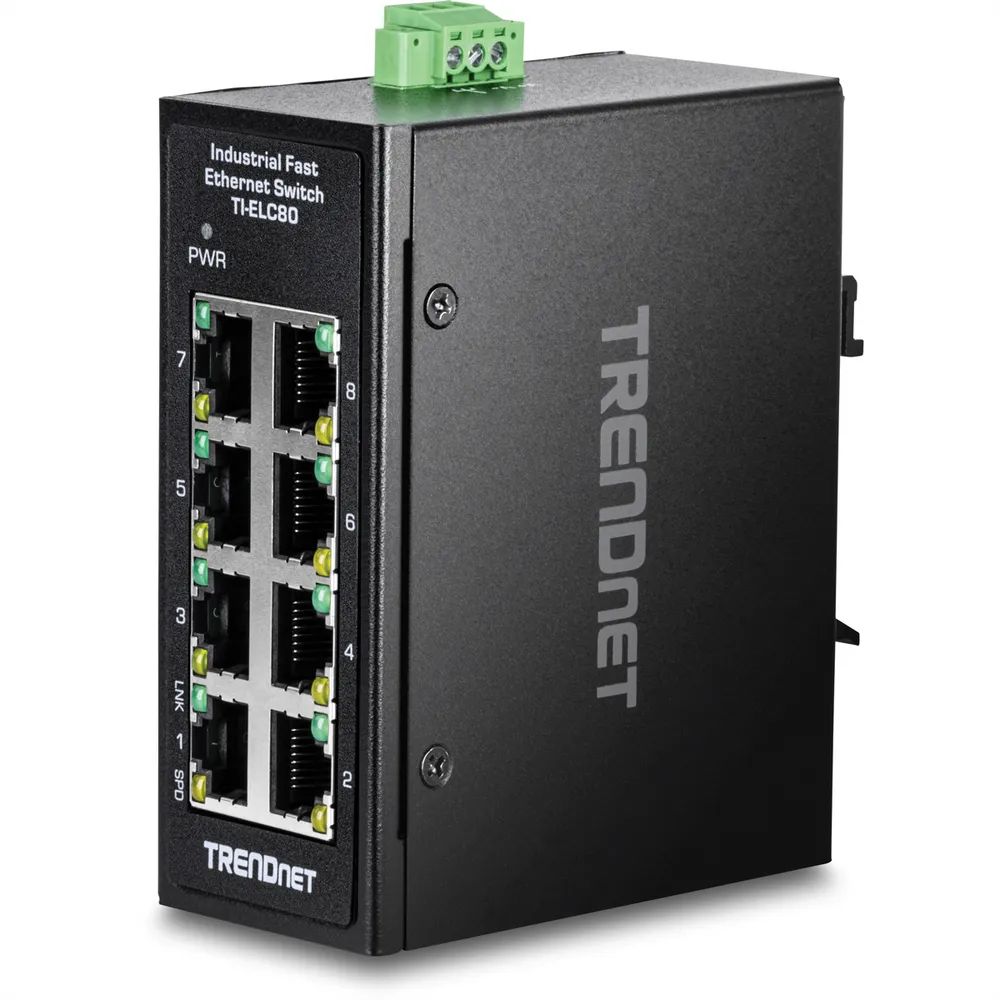 TRENDnet TI-ELC80 - Version V1.xR - Switch - industrial, mini