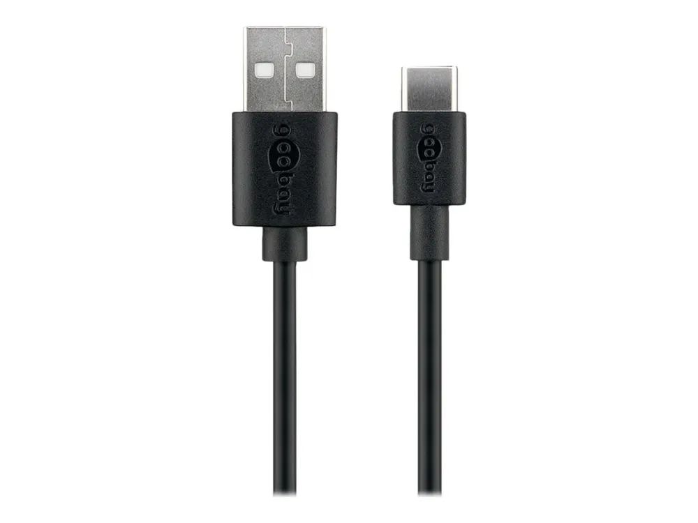 Goobay USB-Kabel - 24 pin USB-C (M) umkehrbar zu USB (M)