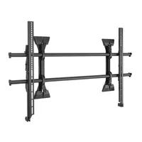 Chief X-Large FUSION - Befestigungskit (Wandmontagehalterung) - für LCD-Display - verriegelbar - Schwarz (55"-100")