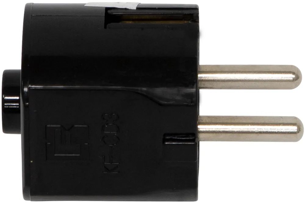 Brennenstuhl Schutzkontakt-Stecker 16A schwarz