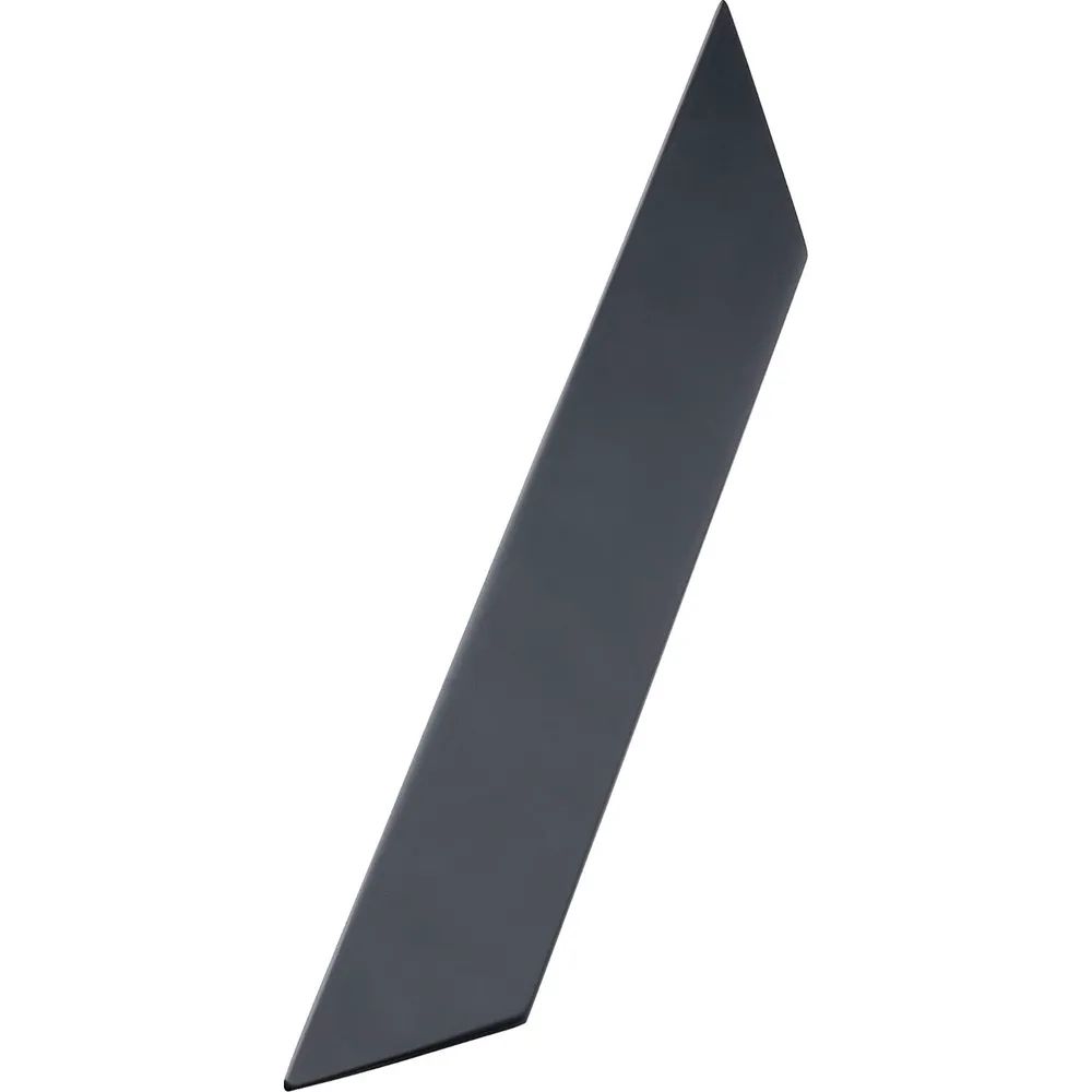 Furnipart Griffleiste Streamline Länge 225 mm, Aluminium schwarz matt
