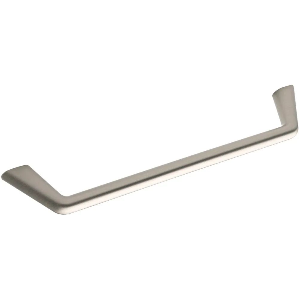 Furnipart Möbelgriff TRACE Lochabstand 160, Breite 168 mm, Zinkdruckguss Edelstahl Effekt