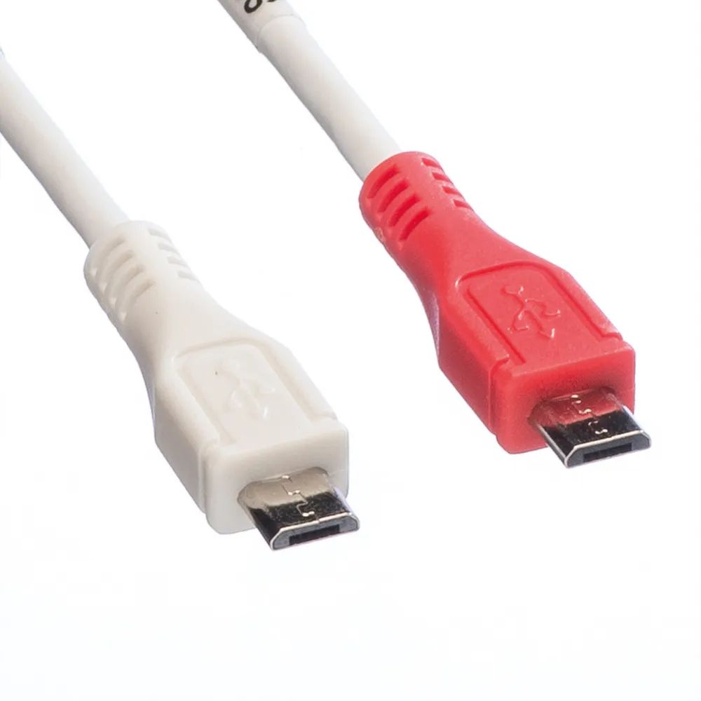 VALUE USB 2.0 Ladekabel, Micro B - Micro B, ST/ST, 0,3m
