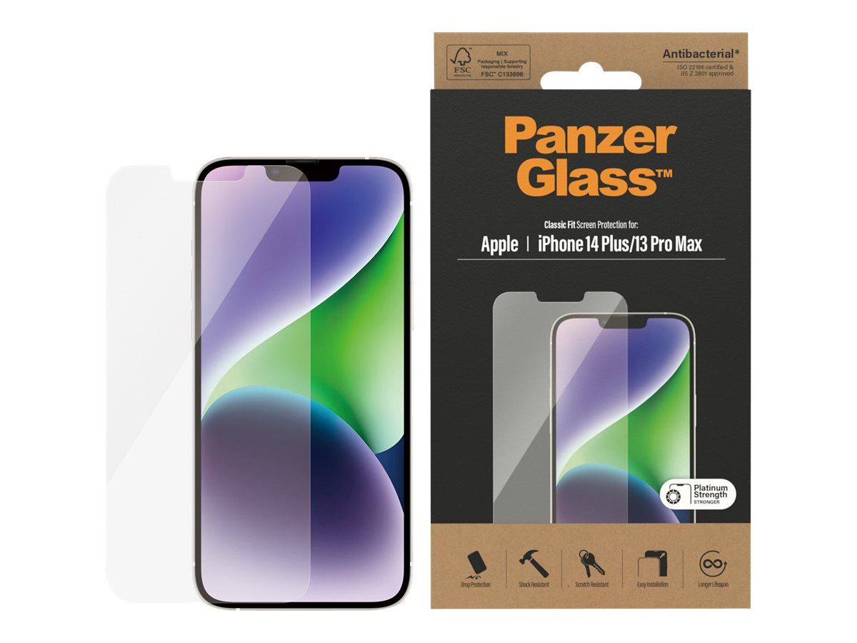 PanzerGlass Bildschirmschutz für Handy - classic fit
