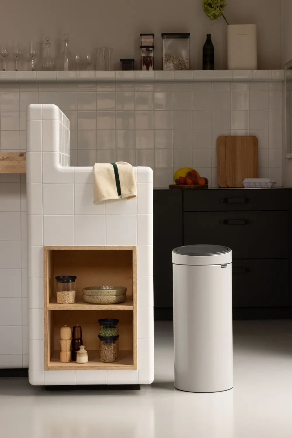 Brabantia Touch Bin New, 30L - Soft Grey