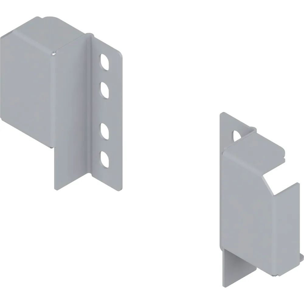 BLUM TANDEMBOX antaro Relinghalter für verstellbare Reling, grau RAL9006