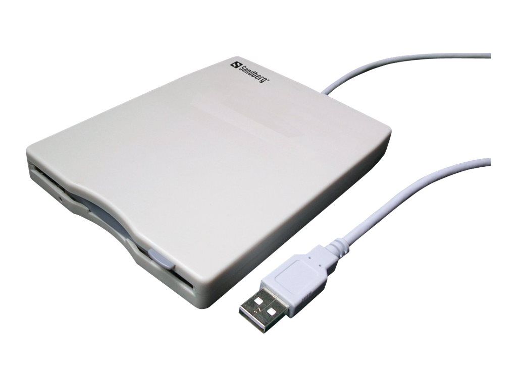 SANDBERG USB Floppy Mini Reader - Laufwerk - Diskette (1.44 MB)