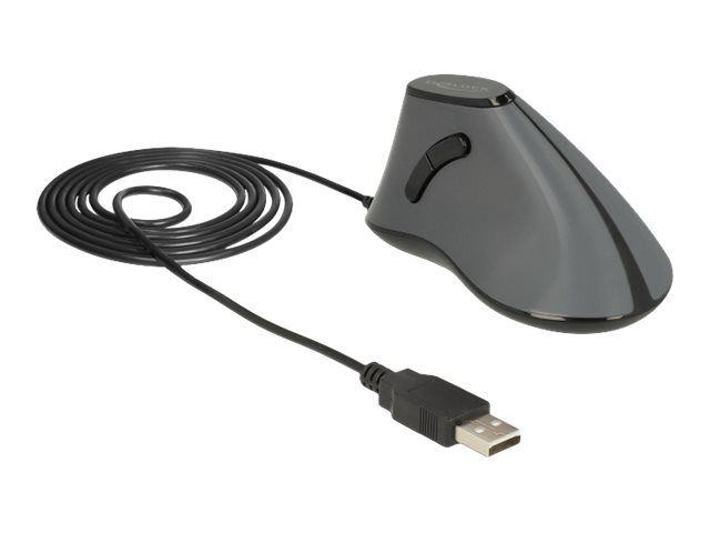 Delock Vertikale Maus - ergonomisch - Für Rechtshänder