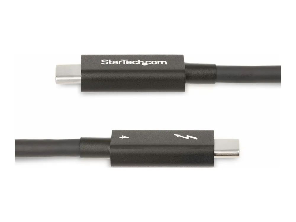 StarTech.com 2 m Aktives Thunderbolt 4 Kabel, 40 Gbit/s, 100W PD, USB4 - USB-Kabel - 24 pin USB-C (M)